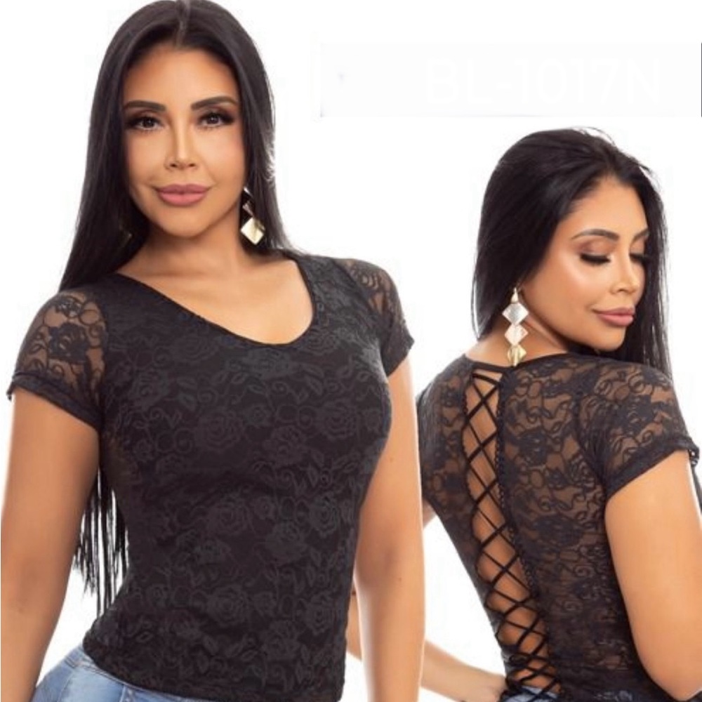 Colombian Style Black Shapewear Top Elegance and Style